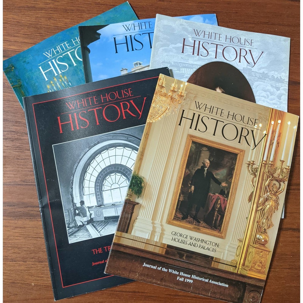 5 White House History Journals 1997-1999